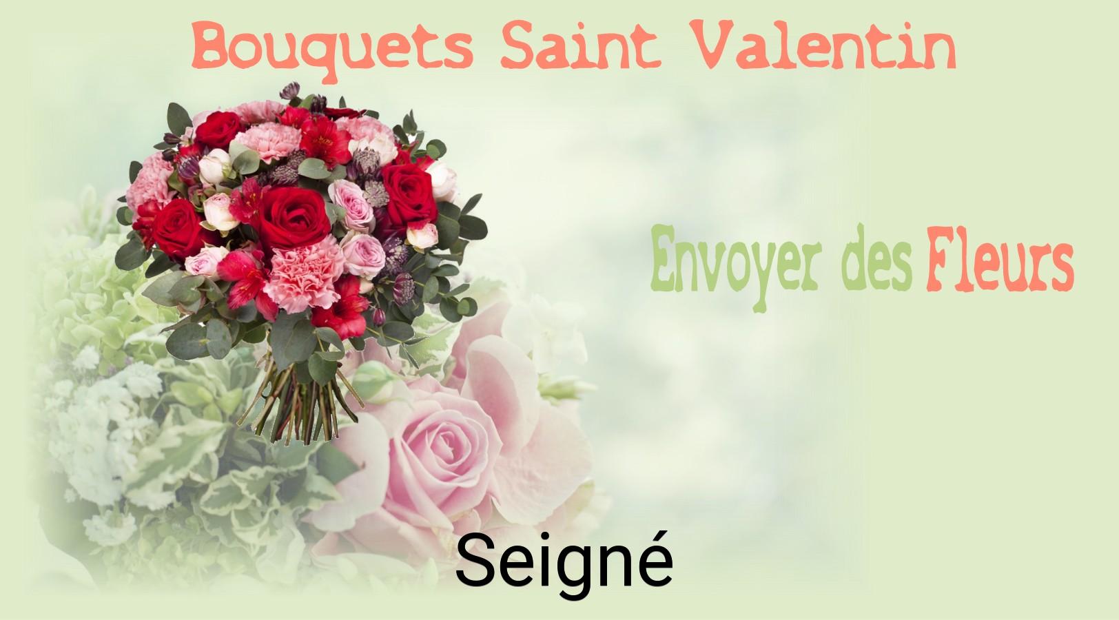 Roses de Saint-Valentin livrées à Seigné